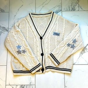 Taylor Swift Original Folklore Cardigan one size excellent like new gray stars